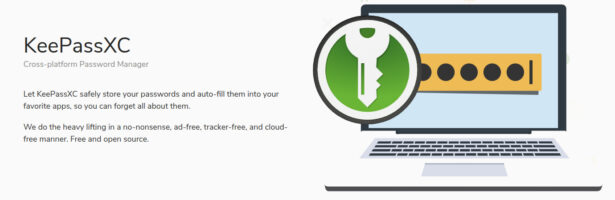 KeePassXC, password manager sicuro, cross-platform e open source
